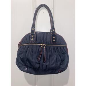 MZ Wallace Bea Bag Black Bedford Nylon Tote Shoulder Handbag Women Lightweight